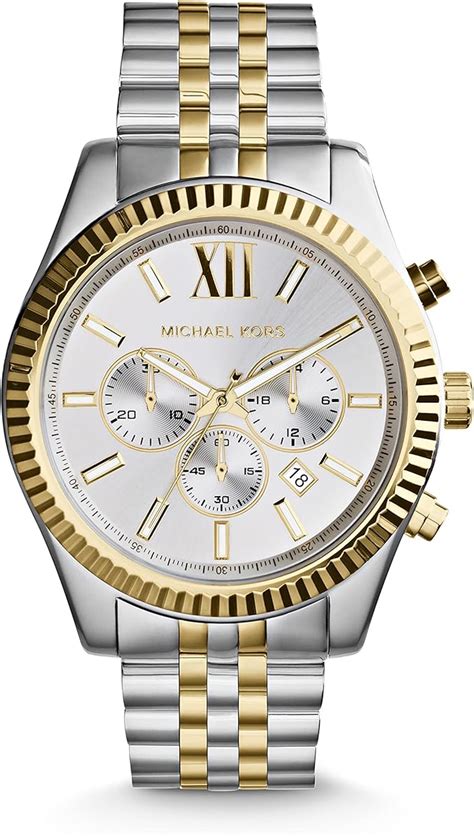 ebay michael kors uhr silber|Michael Kors Uhr Mk 8320 Lexington 45mm Mens .